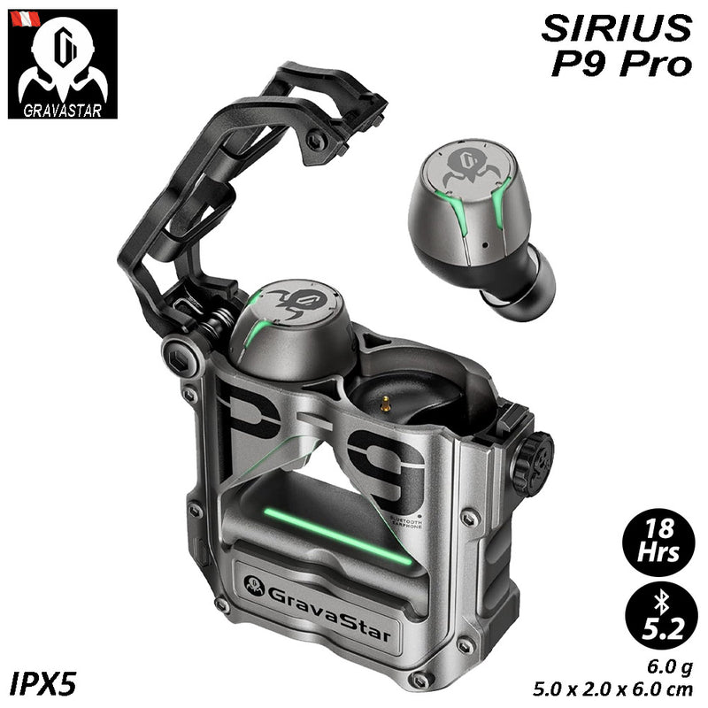 Audifonos Gravastar Sirius P9 Pro Space Gray