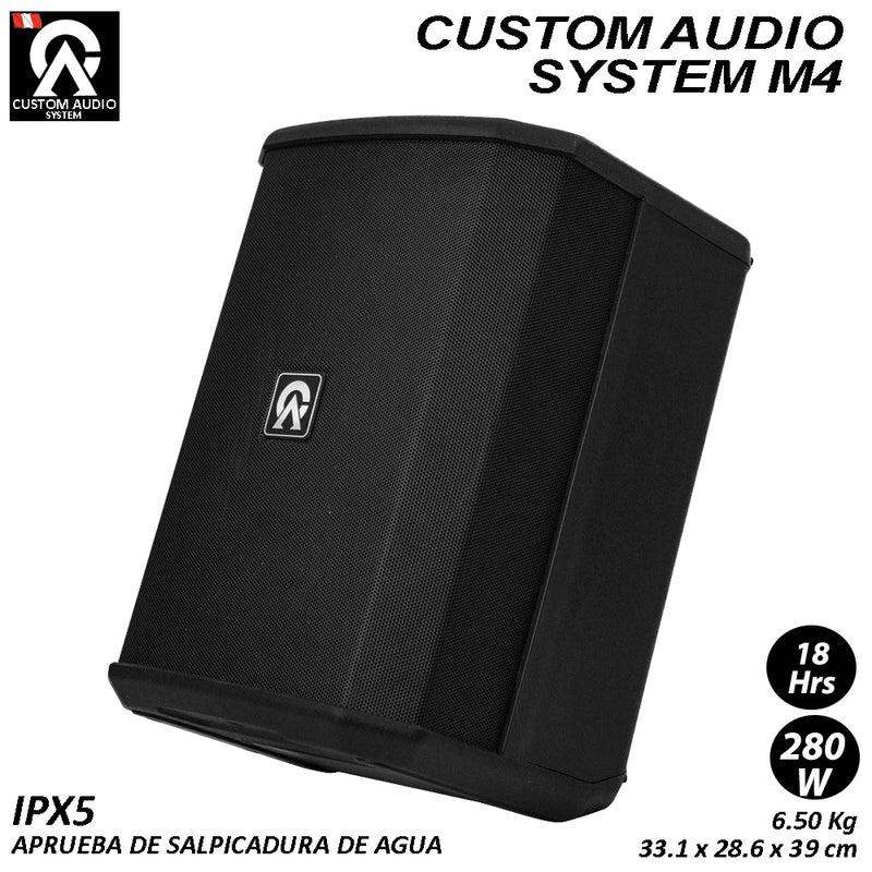 Altavoz Bluetooth Custom Audio System M4