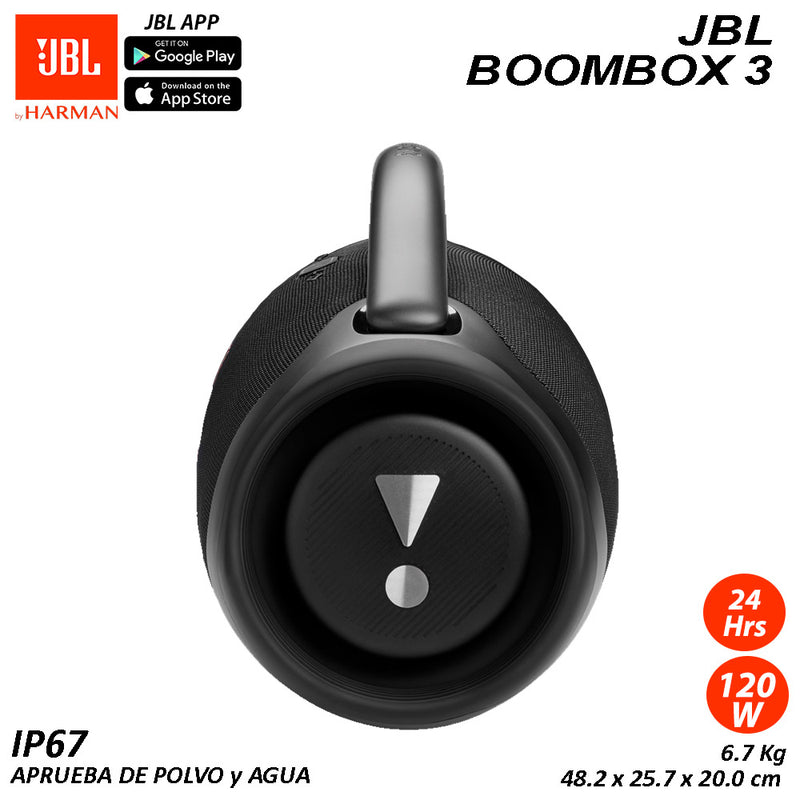 Altavoz Bluetooth Jbl Boobmox 3 Negro