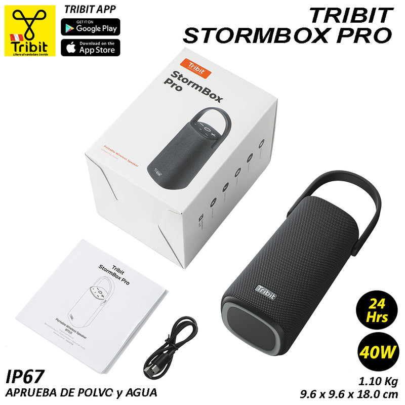 Altavoz Bluetooth Tribit StormBox Pro