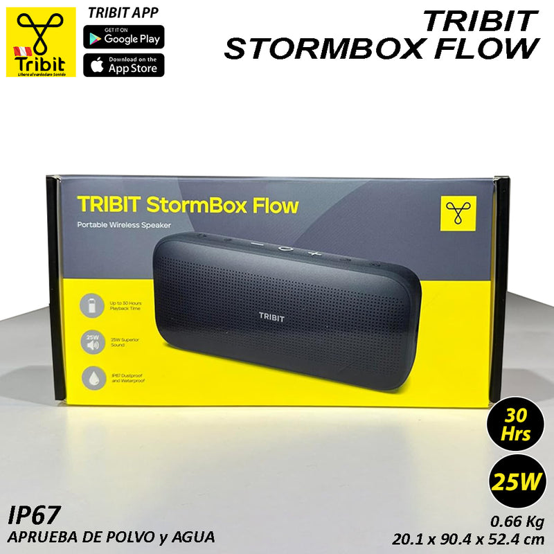 Altavoz Bluetooth Tribit Stormbox Flow
