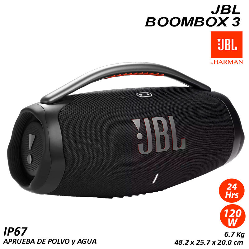 Altavoz Bluetooth Jbl Boobmox 3 Negro