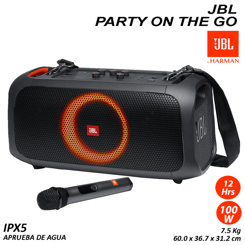 Altavoz Bluetooth Jbl Party On The Go Negro