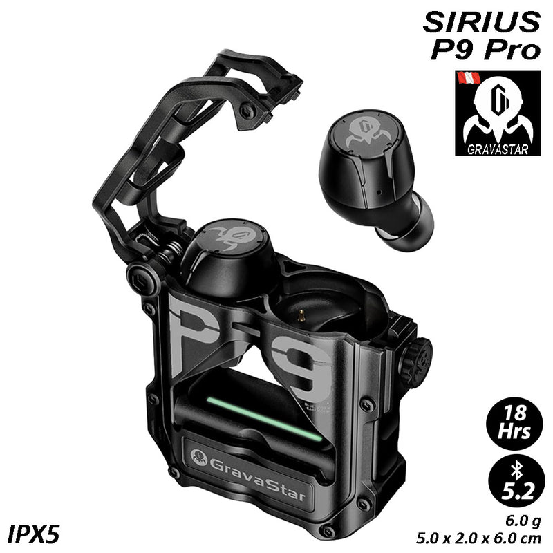 Audifonos Gravastar Sirius P9 Pro Matt Black