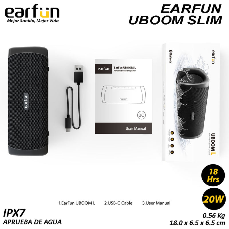 Altavoz Bluetooth EARFUN Boom L