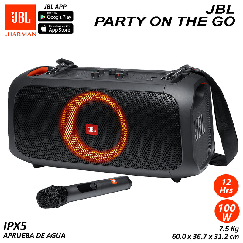 Altavoz Bluetooth Jbl Party On The Go Negro