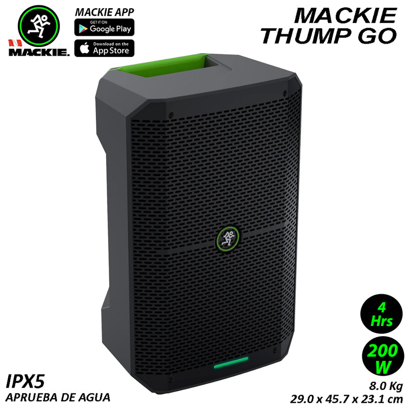 Altavoz Bluetooth Mackie Thump Go