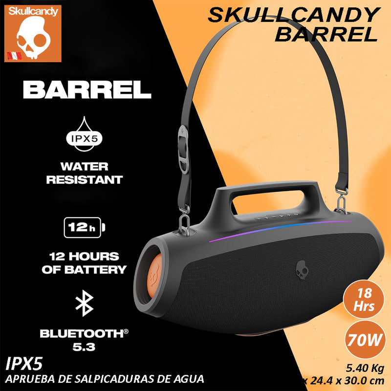 Altavoz Bluetooth SkullCandy Barrel
