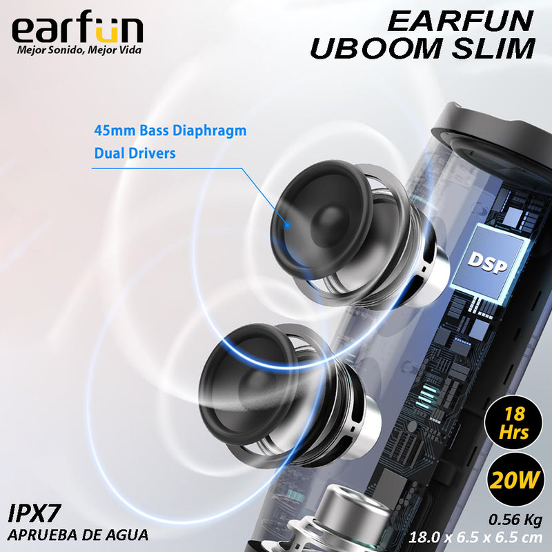 Altavoz Bluetooth EARFUN Boom Slim