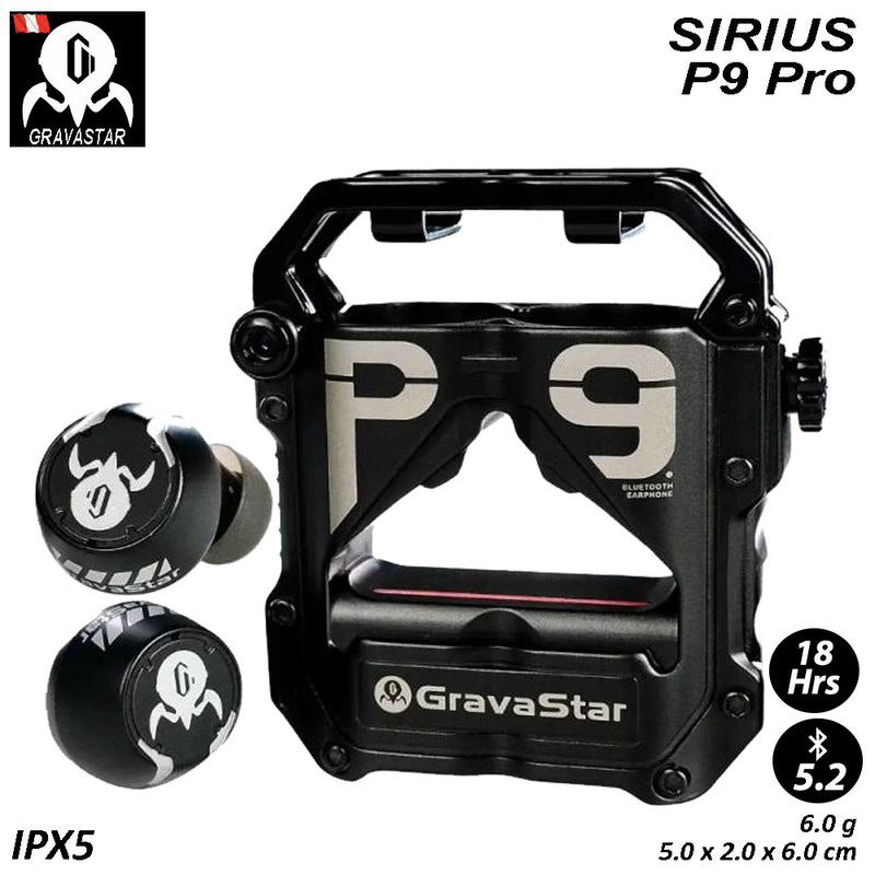 Audifonos Gravastar Sirius P9 Pro Matt Black