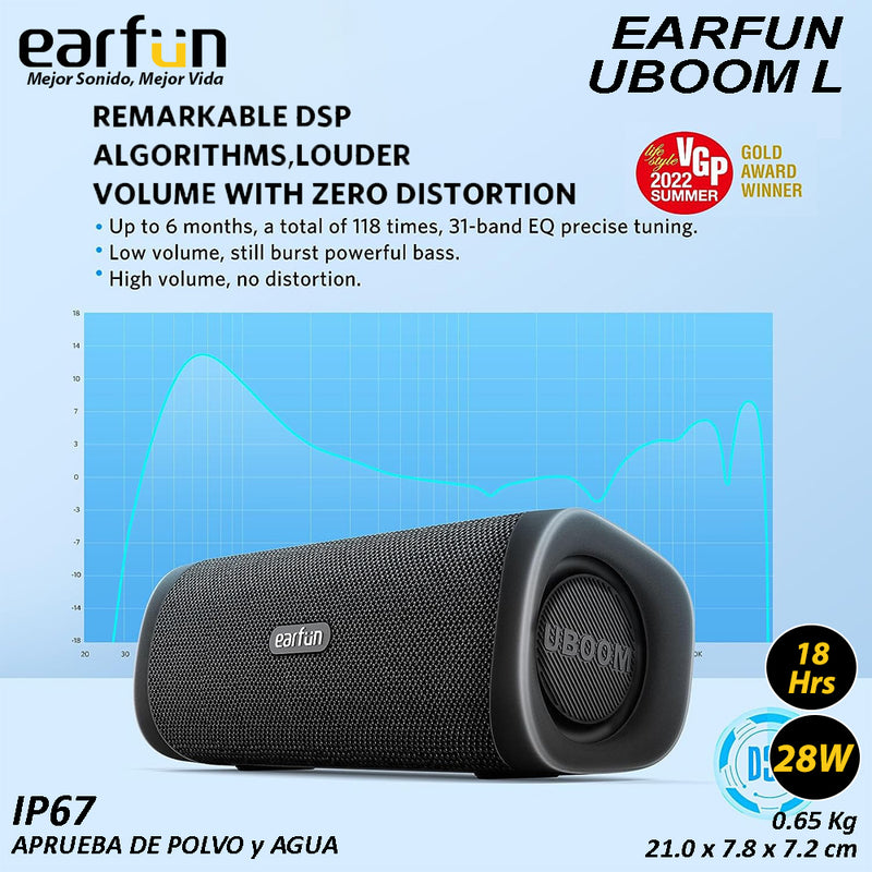 Altavoz Bluetooth EARFUN Boom L