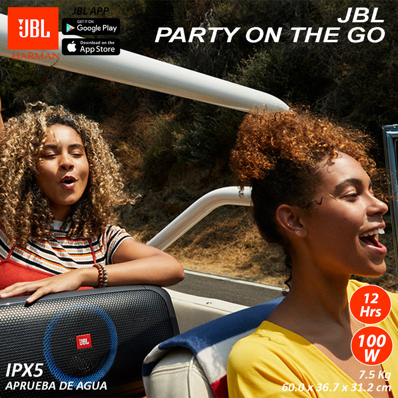 Altavoz Bluetooth Jbl Party On The Go Negro