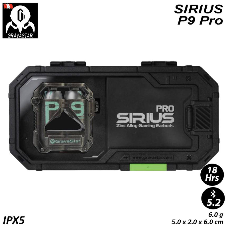 Audifonos Gravastar Sirius P9 Pro War Damaged Gray