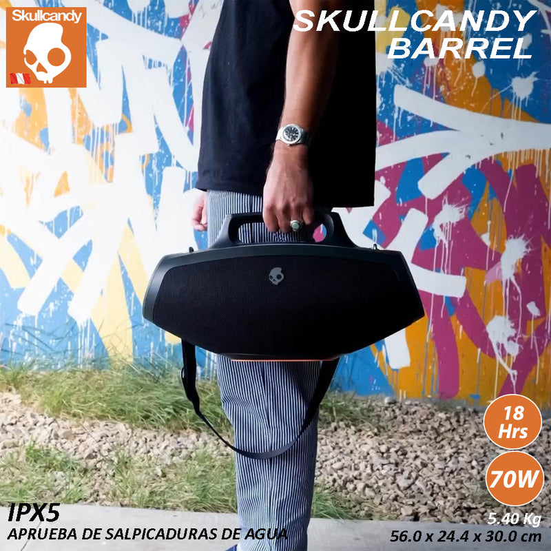 Altavoz Bluetooth SkullCandy Barrel