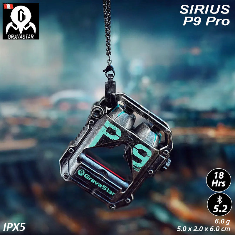 Audifonos Gravastar Sirius P9 Pro War Damaged Gray