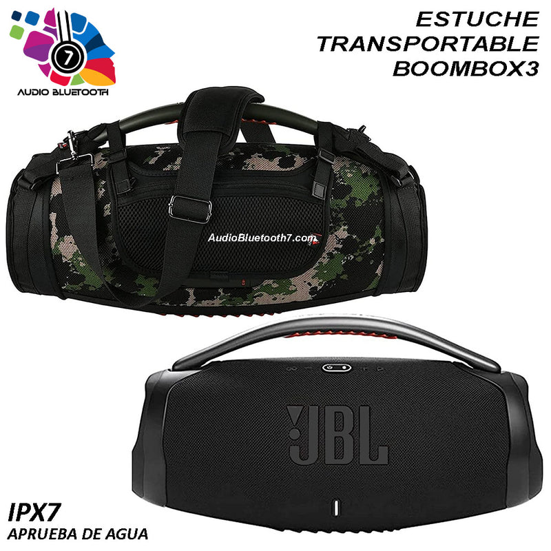 Estuche Correa Bolso Funda Transporte Jbl Boombox3 Negro