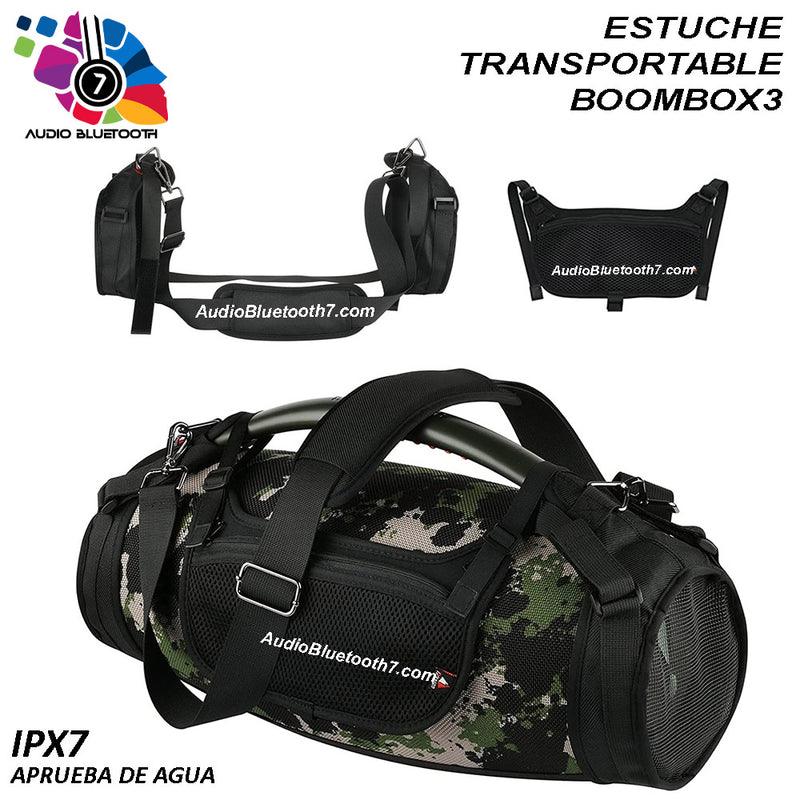 Estuche Correa Bolso Funda Transporte Jbl Boombox3 Negro