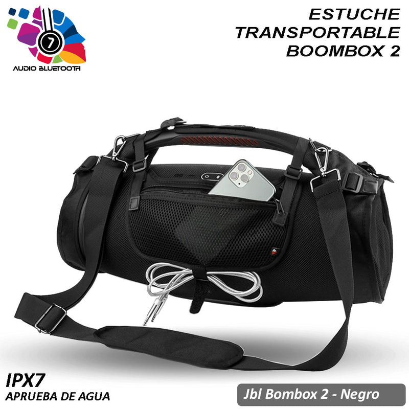 Estuche Correa Bolso Funda Transporte Jbl Boombox 2 Negro