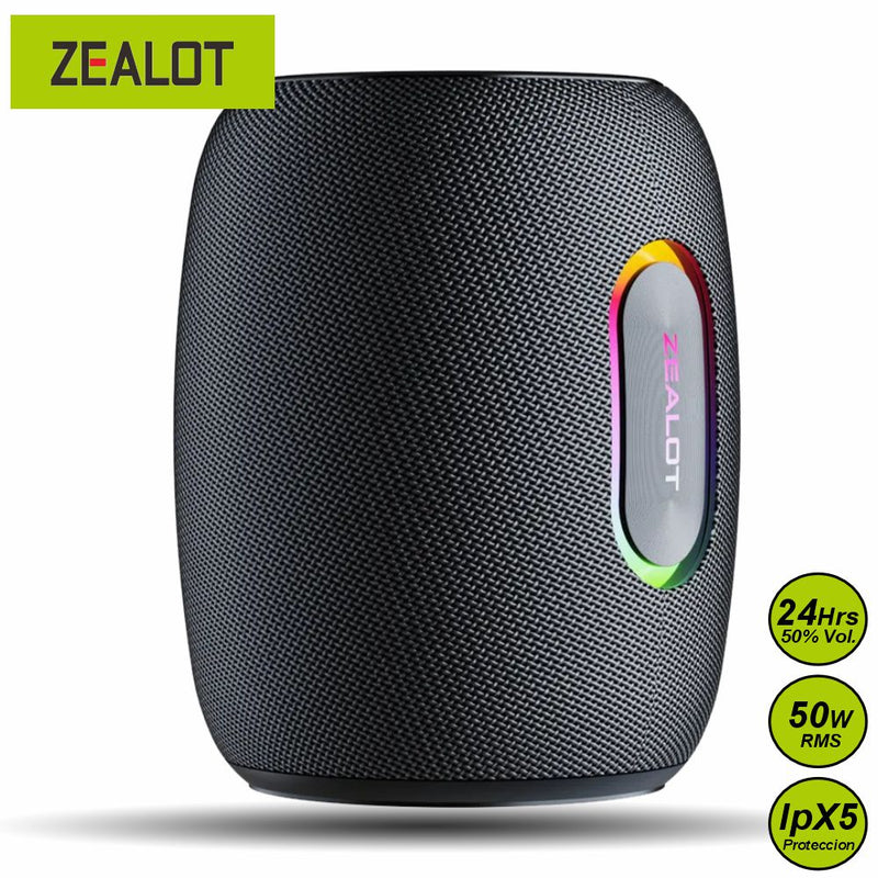 Zealot S64 - 50W RMS Parlante Bluetooth Portatil