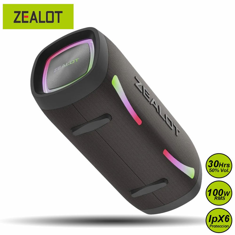 Zealot S79 - 100W RMS Parlante Bluetooth Portatil