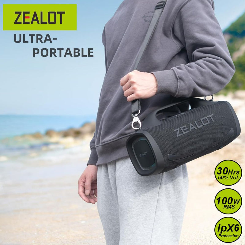 Zealot S79 - 100W RMS Parlante Bluetooth Portatil