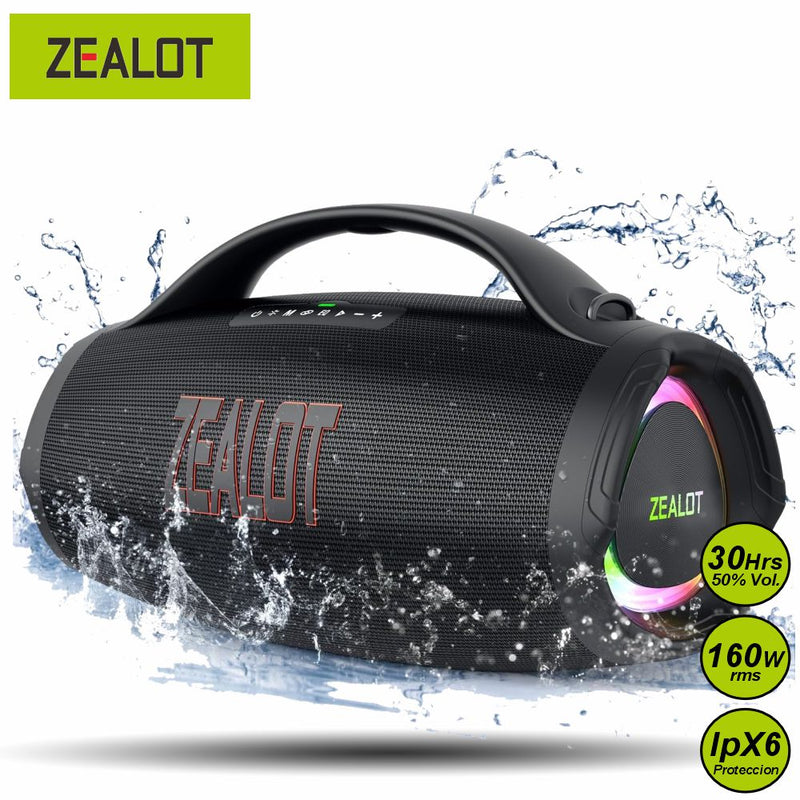 Zealot S98 - 160W RMS Parlante Bluetooth Portatil