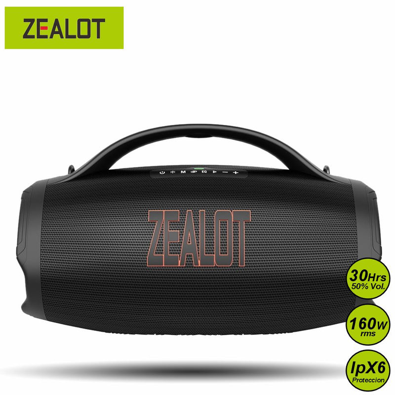 Zealot S98 - 160W RMS Parlante Bluetooth Portatil